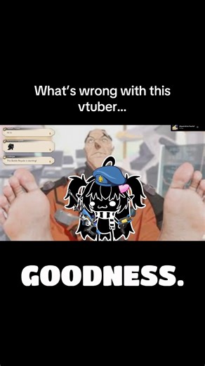 Oops wrong background 💔 #overwatch #vtuber