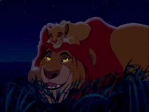 Mufasa and Simba - The Lion King (French)