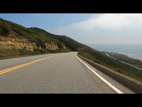 Beautiful California Coastline Bike Ride POV