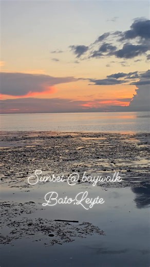 SUNSET @ BAYWALK Bato,Leyte #nature #everyonefollowers #everyonehighlights #patagadblues | Roy Otadoy