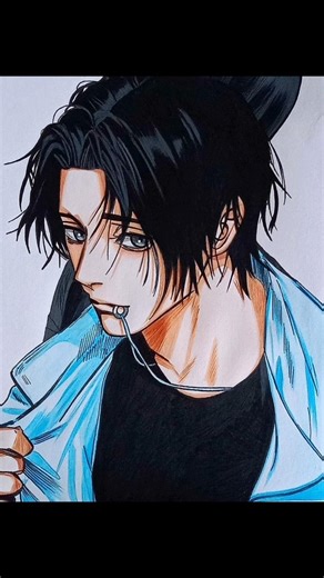 😼yuta fanart rate it _/10 #animedrawing #drawingideas #animeeart #trending