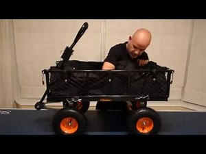 How to assemble a festival trolley / garden cart in 15 minutes