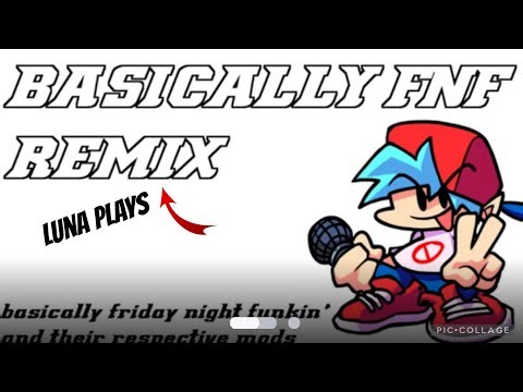 Luna Plays Basically FNF Remix on Roblox!