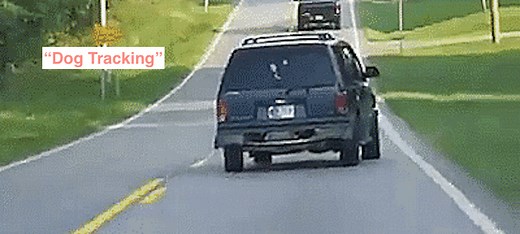 Why Some Cars Look Like They're Driving Sideways Down The Road - Jalopnik