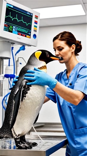 Penguin Rescue & Rehabilitation Journey#penguin #rescue #ai