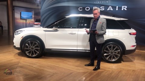 Presentación del Lincoln Corsair 2020 por David Woodhouse, Director de Diseño de Lincoln