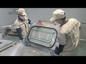 Carbon fiber LRTM process China composites parts factory