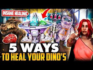 5 Ways To Heal Your Dino's ASA | Ark Suvival Ascended