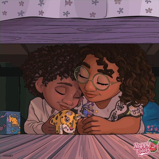 Happy Color Speedpaint: Encanto (2021) #shorts