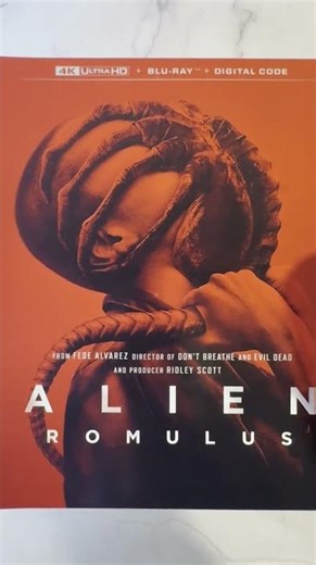 ALIEN Romulus 4K Blu-Ray Unboxing #alienromulus #4kbluray #collection #unboxing #alienfranchise