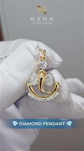 Elegant Diamond Pendant Designs in Gold | Lab-Grown Diamonds | Nena Jewels