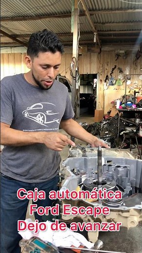 It stopped moving due to a broken seal or piston, 2010 Ford Escape automatic transmission