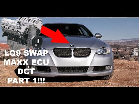 LS Swapping an E92 335i Part 1 | MAXXECU | LS Swapped E90/E92