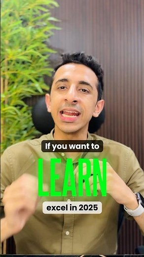 Easiest Way to Learn EXCEL for Free | Complete Roadmap 🚨