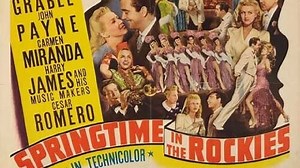 Springtime in the Rockies 1942 with John Payne, Betty Grable and Carmen Miranda