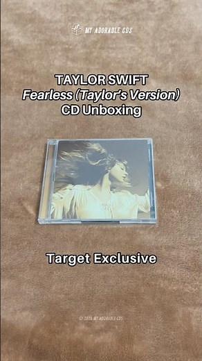 Unboxing Taylor Swift - Fearless (Taylor’s Version) CD #cd #taylorswift #fearless #taylorsversion