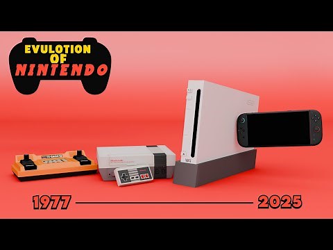 Evolution of Nintendo Consoles (1977 - 2025)
