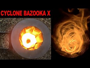 ３次燃焼サイクロンロケットストーブ ～CYCLONE BAZOOKA X～