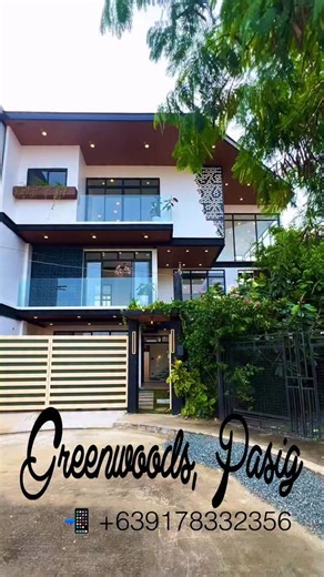 Modern Tropical House with Pool For Sale in Greenwoods Executive Village, Pasig/Taytay Lot area: 149 sqm Floor area: 417 sqm • Office/ Guest Room at the Ground Floor • 4 Bedrooms • Maid’s Room • Plunge Pool • Garden • 2 Car Garage Selling Price: ₱26,000,000 negotiable Cash or Bank Financing ✨ We handle all properties for sale in Greenwoods. For Inquiries: Anne de Leon Professional Licensed Real Estate Broker Mobile no. 639178332356 viber/whatsapp #brandnewhouse #houseinpasig #houseforsale #house