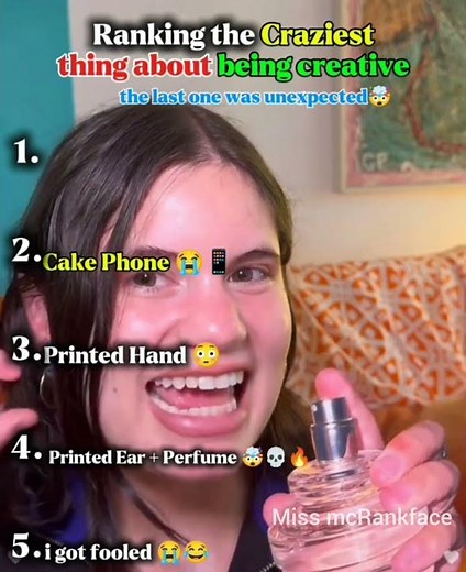 Ranking The Funniest Things about About Being Creative