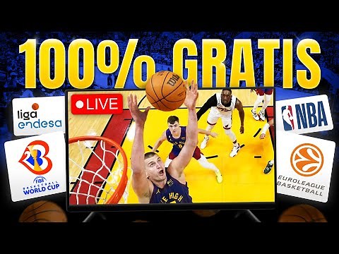 ¿Cómo ver BALONCESTO online GRATIS? 🏀 Donde ver Euroliga y la NBA gratis 🤩