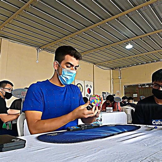 Megaminx cube world record 25.24s single official 2022 #rubikscube #viral #shorts