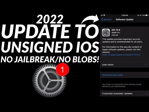 How to update to unsigned iOS without jailbreak| Delayed OTA Guide | Install unsigned iPSW on iPhone