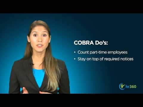COBRA Mistakes – Do’s and Don’ts