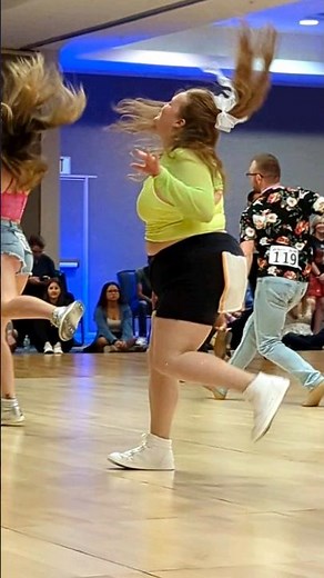 NOTHIN' LIKE A GREAT HAIR TOSS during Line Dance Competition! "3 Tequila Floor" Sunshine n Line 2024