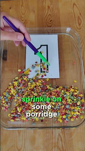 Number Tracing | Sensory Play Activity