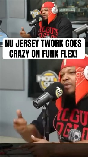 NU JERSEY TWORK Goes CRAZY on FUNK FLEX FREESTYLE! (REMIX)