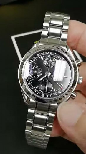 Omega Speedmaster Triple Calendar Black Dial Steel Mens Watch 3523.50.00 | SwissWatchExpo