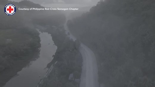 AFTERMATH OF MT. BULUSAN’S ERUPTION WATCH | Thick ashfall blankets the towns of Juban and Irosin in Sorsogon following the phreatic eruption of Mt. Bulusan on Monday, April 28. The eruption has affected an estimated 70,000 residents across the province. Video courtesy of PRC - Sorsogon Chapter #AlwaysFirstAlwaysReadyAlwaysThere | Philippine Red Cross