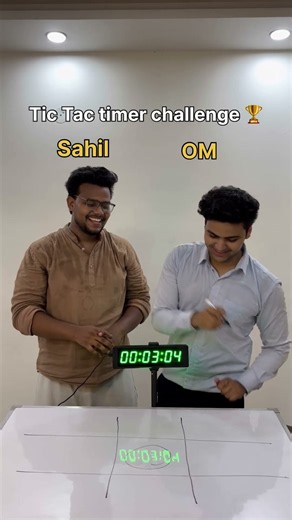 Tic Tac with timer challenge 🤣