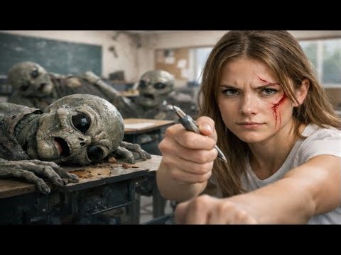 The Alien Army Attacked the Class — The Human Girl Killed Them With a Pen in 5 Seconds | HFY