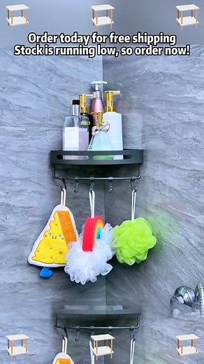 🚿 FINALLY: A Shower Organizer That STAYS UP – No Drilling Required! Triangle Shower Caddy – Maximize Space, Minimize Mess! ✨ Tired of cluttered shower corners and rusty metal caddies? 😫 Wish you could get your bottles, soaps, and loofahs off the floor – without power tools or handyman skills? Your shower space is about to get a serious glow-up – easily and permanently! Introducing the Triangle Shower Caddy – Drill-Free Wall Mount Organizer – the strong, rust-proof, and space-smart solution tha