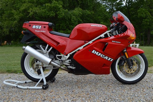 No Reserve: 1990 Ducati 851 Superbike