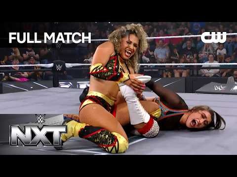 FULL MATCH: Wren Sinclair vs. Kelani Jordan | WWE NXT | The CW
