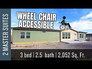 Wheelchair Accessible Custom Modular Home Tour | 3 Bed • 2.5 Bath • 2,052 Sq Ft