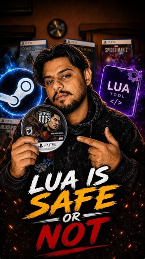 Steam games free😱 is lua tool safe ?