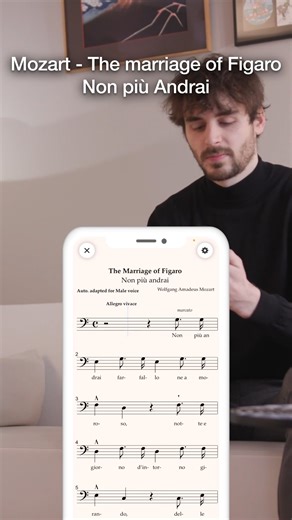🎭 Step into Mozart’s sparkling world of opera with this vibrant rendition of “Non più andrai” from The Marriage of Figaro. 🎤✨ In this playful aria, Figaro teases Cherubino as he’s sent off to the army—goodbye flirtations, hello marching drums! What makes this piece unforgettable is Mozart’s genius blend of humor, character, and rhythmic swagger. Each phrase paints a scene, carrying you straight into the bustling mischief of the court. 🥁💼 Let the bold vocal lines and theatrical energy sweep y