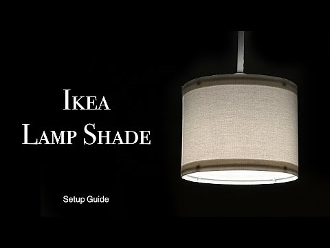 Ikea Ringsta Lamp Shade | Unboxing & Setup & Assembly | Ikea Hacks Series