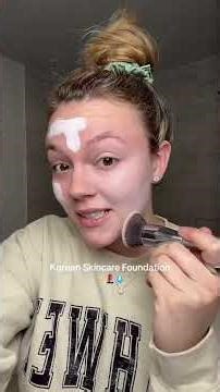 Korean skincare foundation- skincare makeup - makeup foundation- full coverage foundation- acne