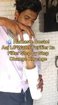 LG Water Purifier Filter Change | Step by Step Installation 💧 | Home Service Engineer