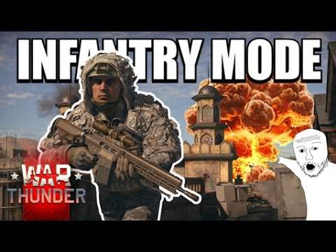 Infantry in War Thunder is INSANE...