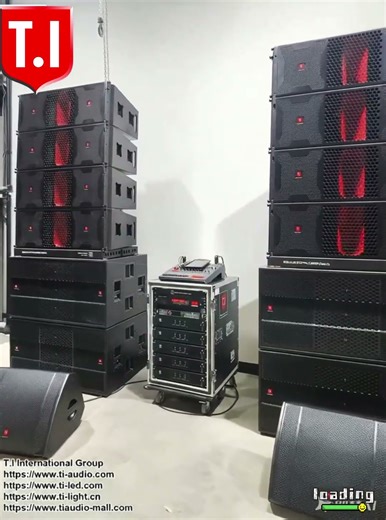 Pro-3123 Dual 12 inch 3-way Line Array System #linearraysystem