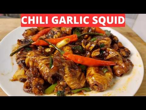 Chili Garlic Squid | Try This Recipe Now