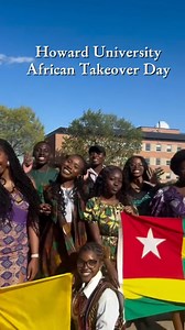 The Howard University African Student Association recently hosted African Takeover Day on campus, and this is how it went ! ( 🎥 @hu_asa ) . . . . . #hbcu #historicallyblacksince #howarduniversity #blackexcellence | Historically Black Since