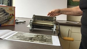 Turn your pasta machine into a small press