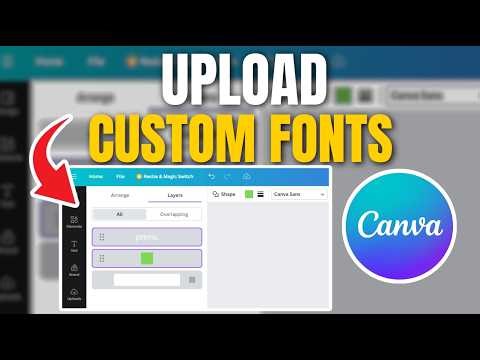 How to Upload Custom Fonts to Canva | 2026